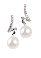 Orecchini Bluamante Donna in Argento Perla BOR506AD